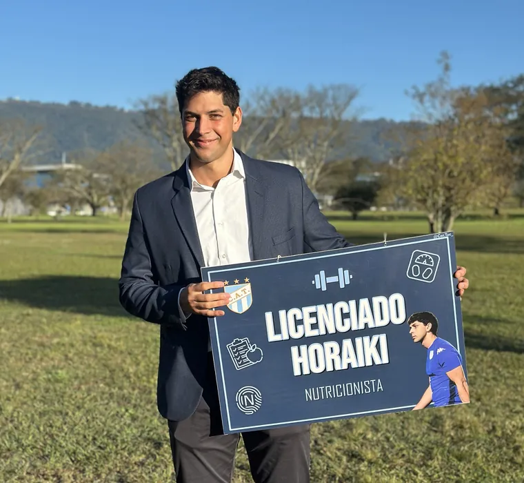 Leandro Horaiki, Licenciado en Nutrición